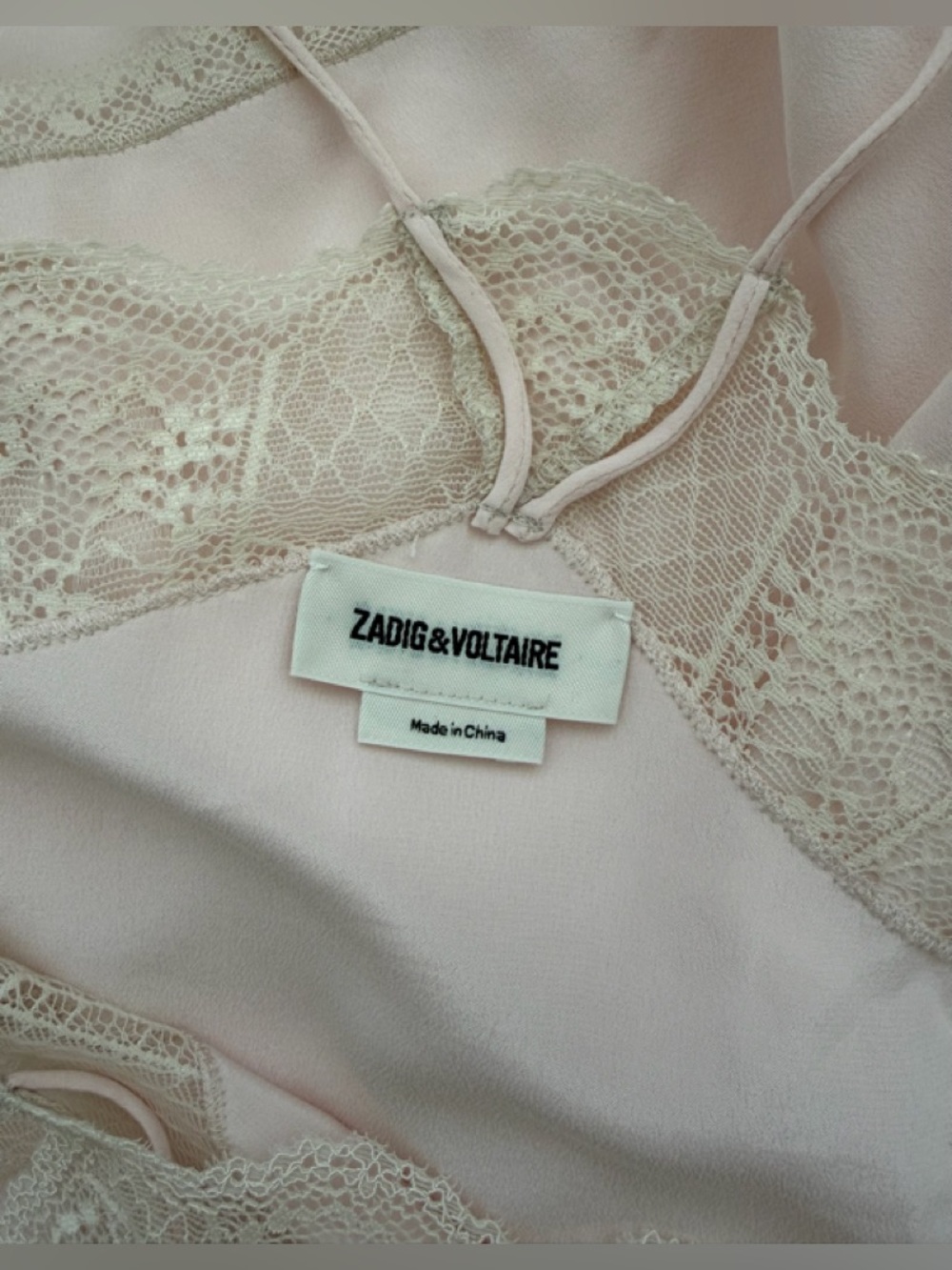 Zadig and Voltaire Christy Silk Camisole - Picture 3 of 4